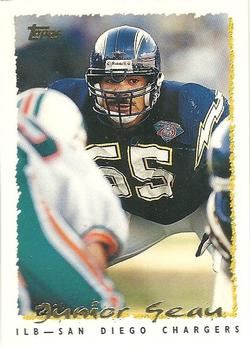 Junior Seau San Diego Chargers 1995 Topps NFL #200